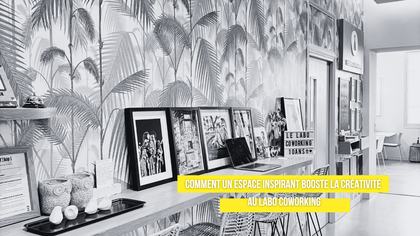 L’endroit où l’on travaille influence directement la façon dont on pense et crée. Les murs blancs, les néons froids et les bureaux impersonnels étouffent l’imagination. À l’inverse, un espace vivant, lumineux, modulable et pensé pour inspirer peut complètement transformer l’expérience de travail. Selon une étude de l’Université d’Exeter, des espaces personnalisés et esthétiques rendent les individus 32 % plus productifs. Ce n’est pas seulement une question de performance : c’est la promesse de notre bel espace, le labo coworking. La créativité ne naît pas dans un environnement aseptisé, elle a besoin de couleurs, de lumière naturelle, de diversité, de détails inspirants. Le coworking, par essence, nourrit cette créativité. On y croise des profils variés, on échange des idées de façon informelle, on bénéficie d’une atmosphère qui stimule l’énergie collective. Les espaces ne sont pas figés : on peut s’isoler pour réfléchir ou rejoindre une salle pour brainstormer. Cette flexibilité favorise l’émergence d’idées nouvelles et de solutions originales. Au Labo Coworking, nous avons conçu un lieu qui stimule l’imagination : lumière naturelle, matières chaleureuses, espaces modulables, et surtout une atmosphère vivante où chaque détail invite à créer. Notre objectif : que chaque membre ressente l’énergie du lieu et puisse exprimer pleinement sa créativité, seul ou en équip